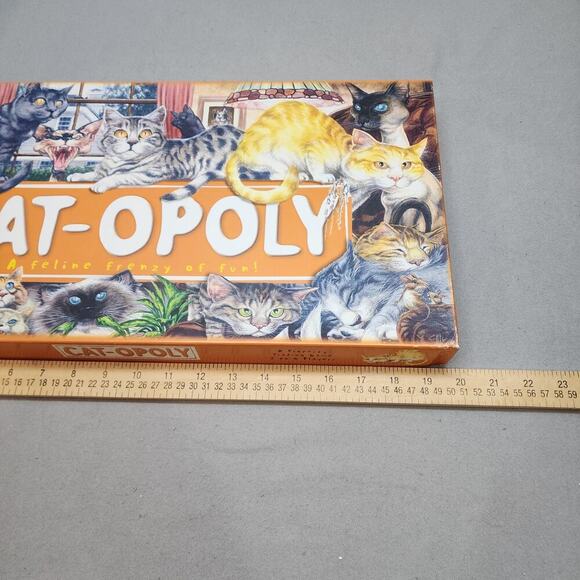 Cat-Opoly Board Game for Cat Lovers - Picture 5 of 6